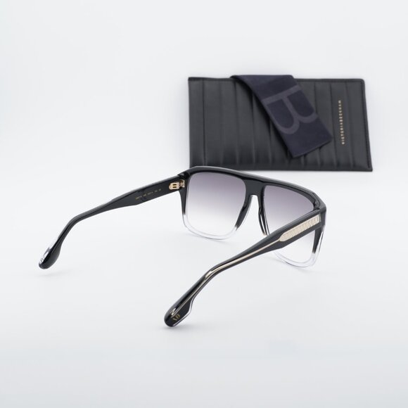 Victoria Beckham VB671S 009 Square Sunglasses – Black/Grey main image 4